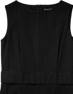 Dolce & Gabbana Black Sleeveless Sheath Knee Length Dress