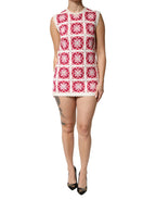 Dolce & Gabbana Multicolor Brick Stitched Crochet Mini Dress - Zeiniez