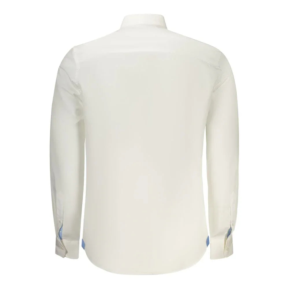 North Sails White Cotton Men's Shirt - Zeiniez