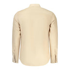 North Sails Beige Cotton Men Shirt - Zeiniez