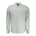 North Sails Green Cotton Men Shirt