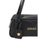 Versace Black Lamb Ovis Aries Aries Shoulder Bag - Zeiniez