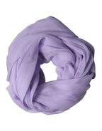 Dolce & Gabbana Purple Stole Silk Neck Wrap Shawl Men Scarf - Zeiniez