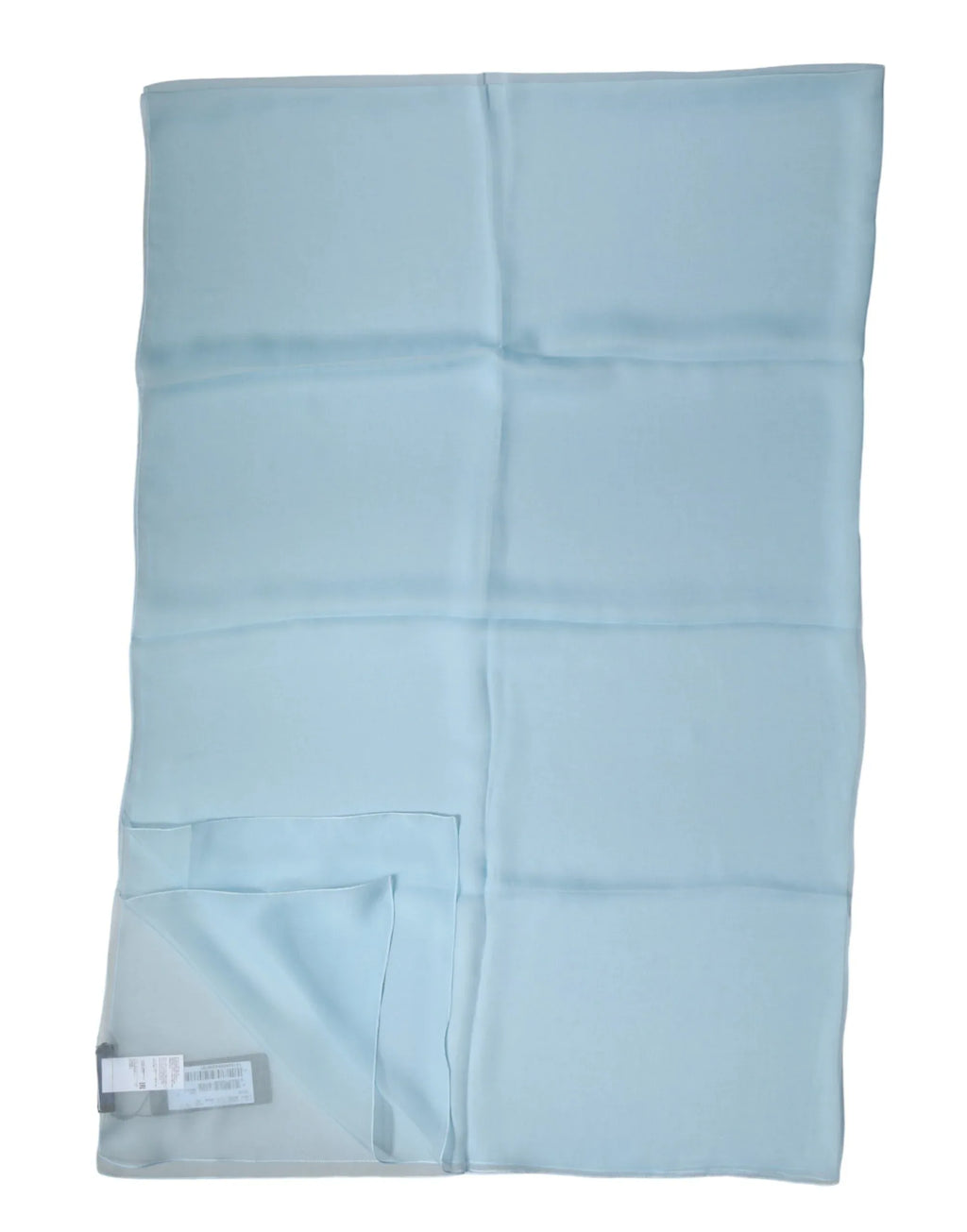 Dolce & Gabbana Light Blue Stole Silk Neck Wrap Shawl Scarf - Zeiniez