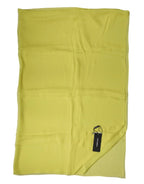 Dolce & Gabbana Yellow Stole Silk Neck Wrap Shawl Men Scarf - Zeiniez
