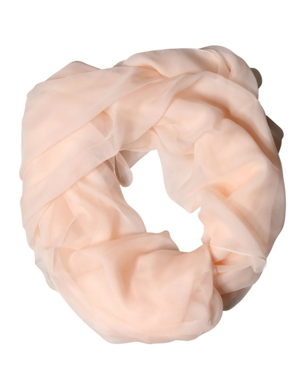 Dolce & Gabbana Light Pink Stole Silk Neck Wrap Shawl Scarf - Zeiniez