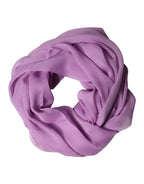 Dolce & Gabbana Purple Stole Silk Neck Wrap Shawl Men Scarf - Zeiniez