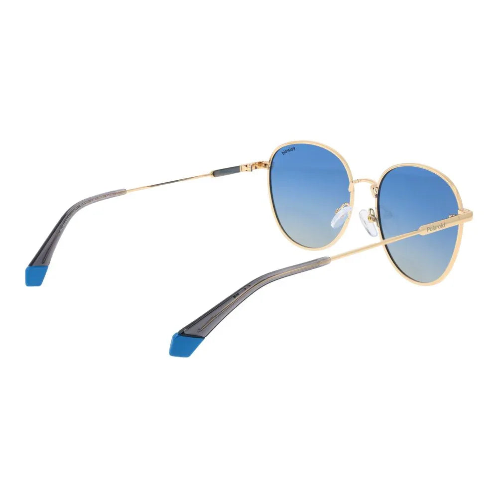 Polaroid Gold Metal Sunglasses - Zeiniez
