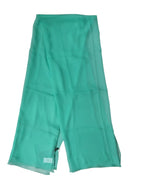 Dolce & Gabbana Teal Stole Silk Neck Wrap Shawl Men Scarf - Zeiniez