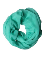 Dolce & Gabbana Teal Stole Silk Neck Wrap Shawl Men Scarf - Zeiniez