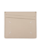 Maison Margiela Beige Leather Cardholder