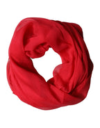 Dolce & Gabbana Red Stole Silk Neck Wrap Shawl Men Scarf - Zeiniez