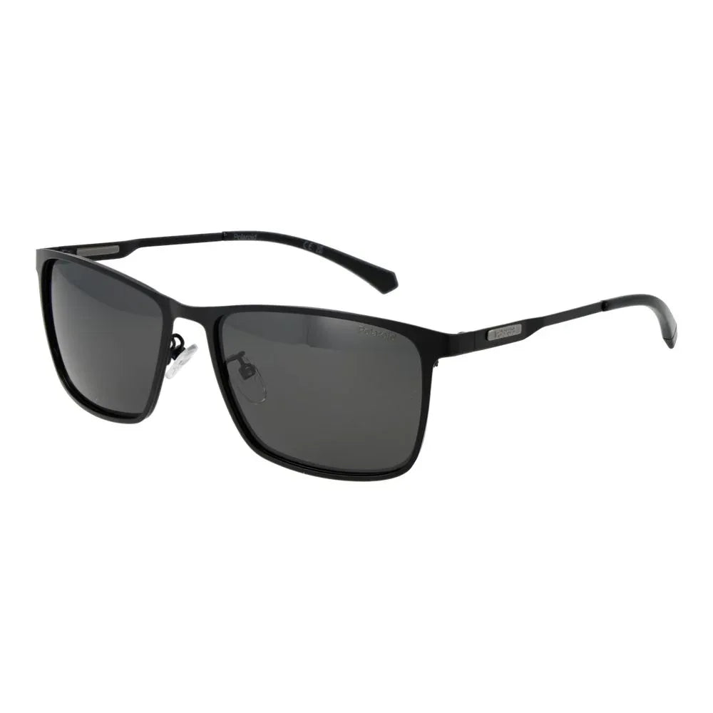 Polaroid Black Metal Sunglasses - Zeiniez
