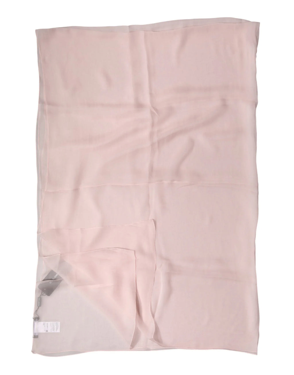 Dolce & Gabbana Light Pink Stole Silk Neck Wrap Shawl Scarf - Zeiniez