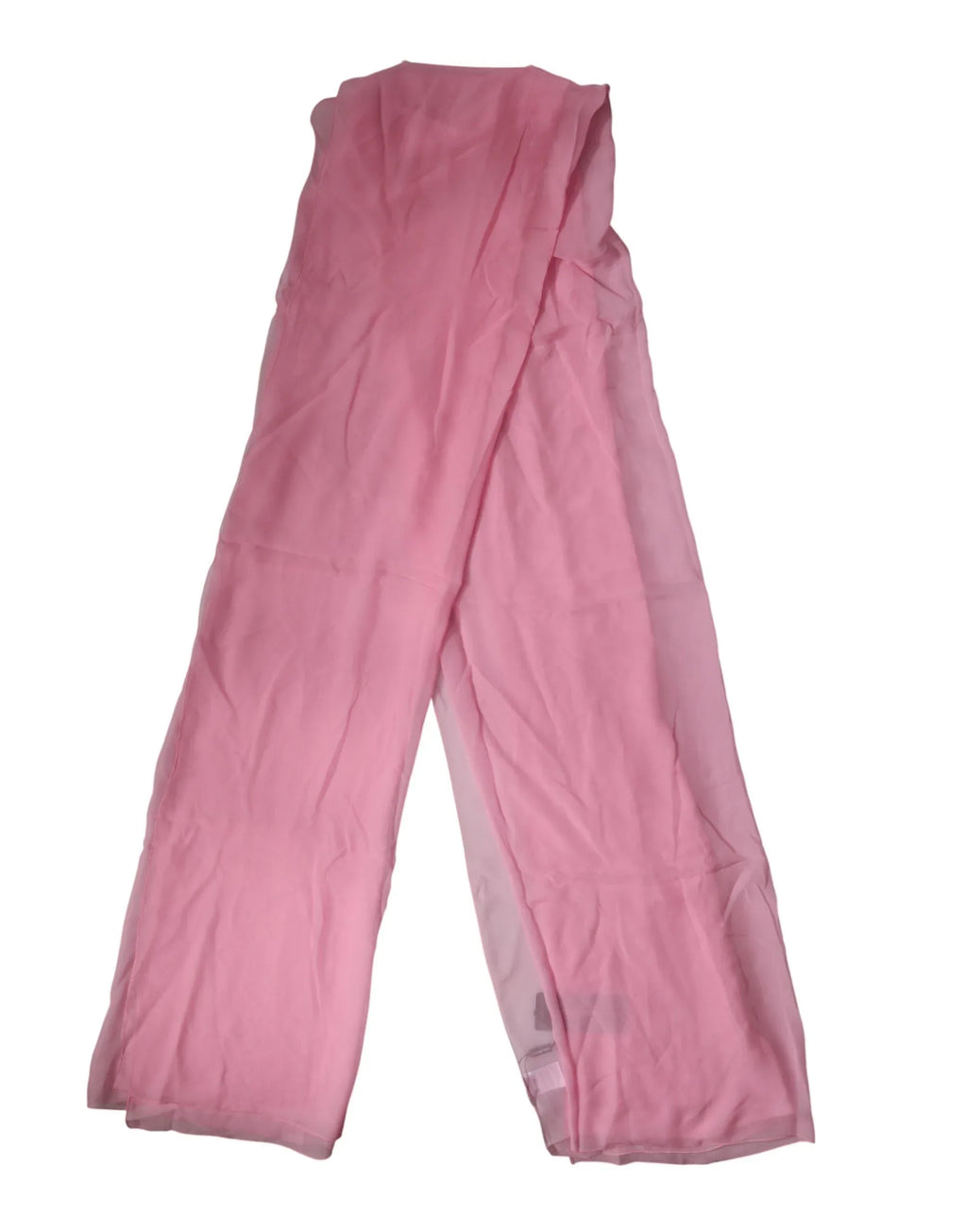 Dolce & Gabbana Pink Silk Sash Neck Wrap Shawl Men Scarf - Zeiniez