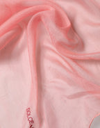 Dolce & Gabbana Light Pink Cashmere Neck Wrap Shawl Scarf - Zeiniez