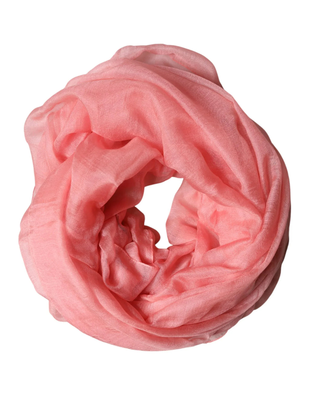 Dolce & Gabbana Light Pink Cashmere Neck Wrap Shawl Scarf - Zeiniez