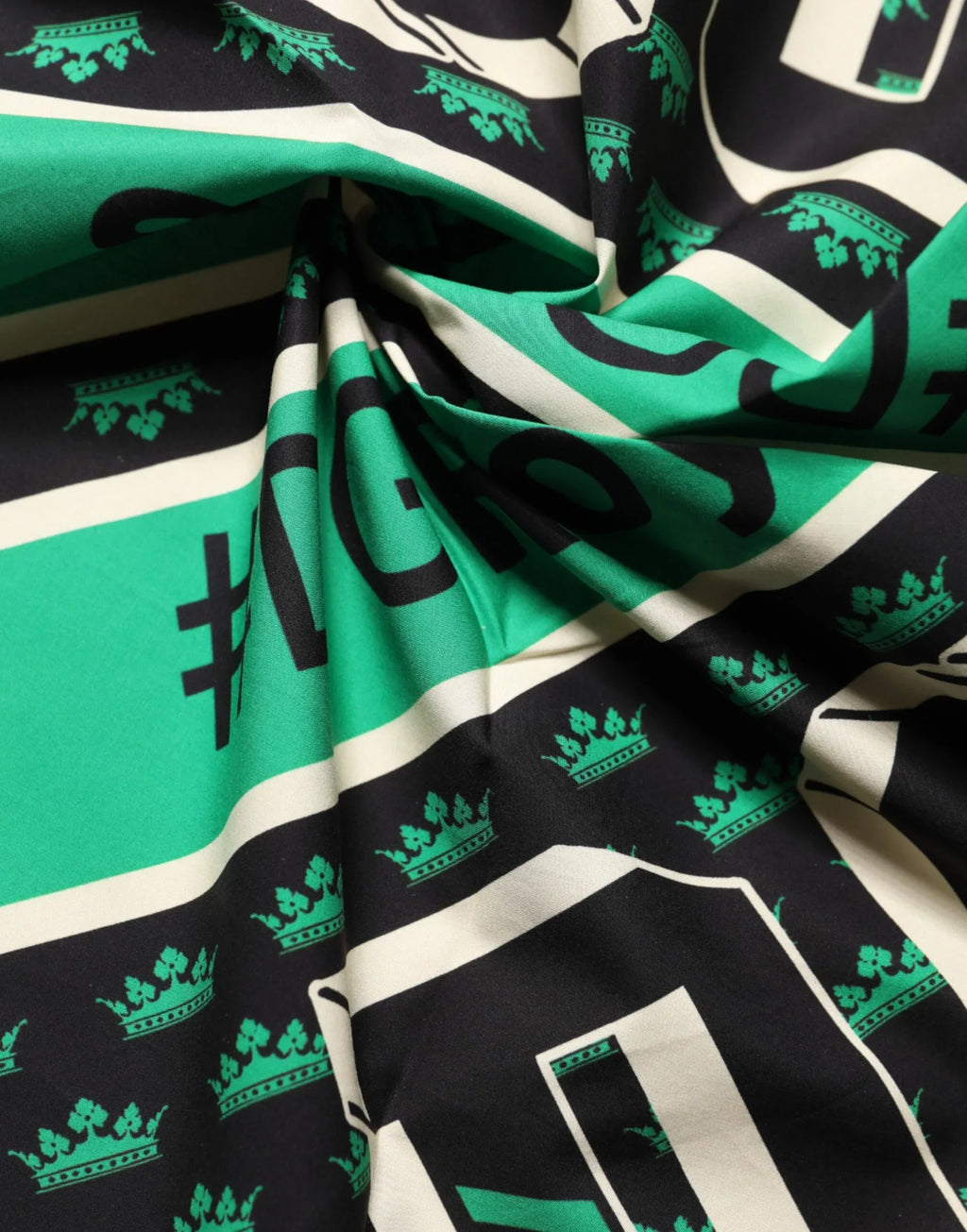 Dolce & Gabbana Multicolor #DGRoyals Square Foulard 50.5cm x 50cm Scarf - Zeiniez