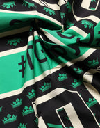 Dolce & Gabbana Multicolor #DGRoyals Square Foulard 50.5cm x 50cm Scarf - Zeiniez