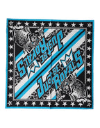 Dolce & Gabbana Multicolor DG Royals Square Foulard 51.5cm x 51cm Scarf - Zeiniez