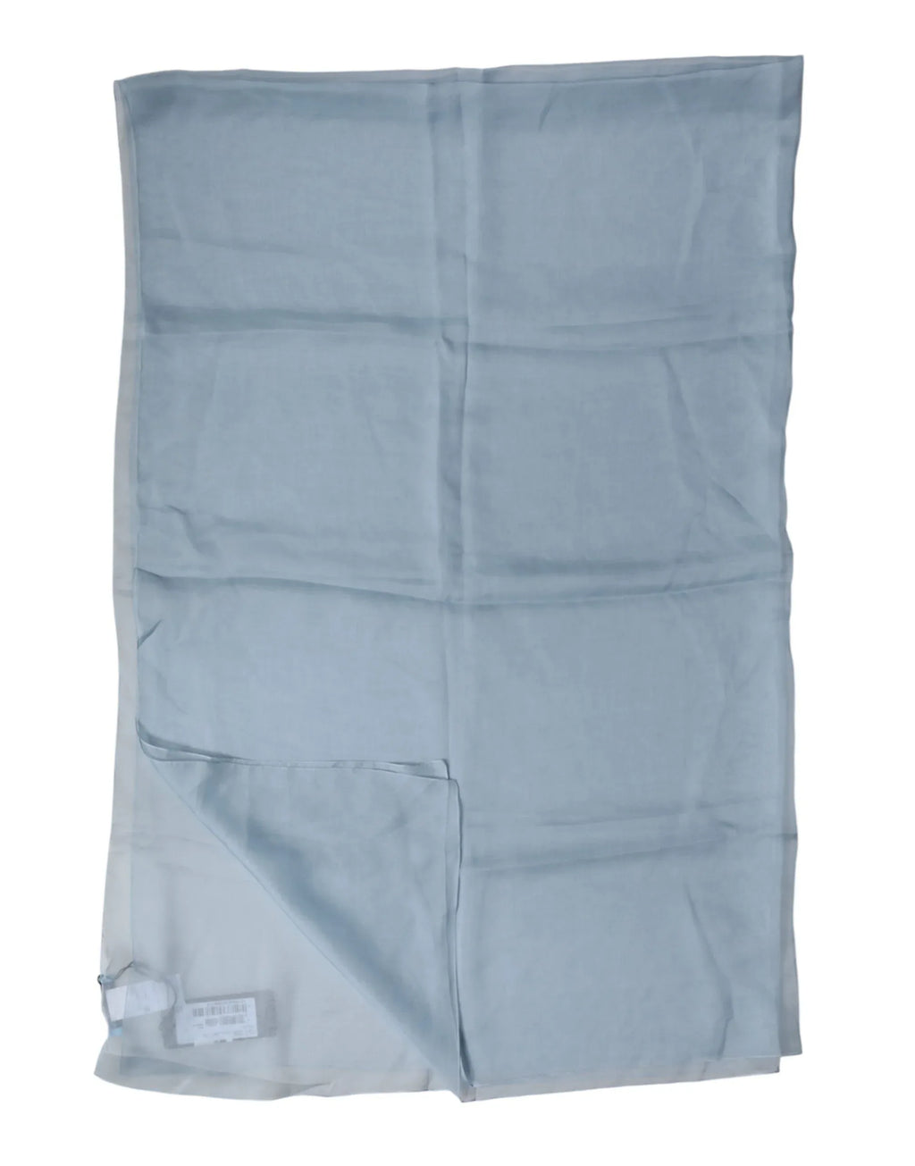 Dolce & Gabbana Light Blue Silk Stole Neck Wrap Shawl 200cm x 130cm Scarf - Zeiniez