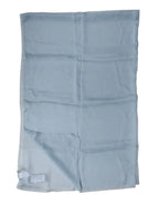 Dolce & Gabbana Light Blue Silk Stole Neck Wrap Shawl 200cm x 130cm Scarf - Zeiniez