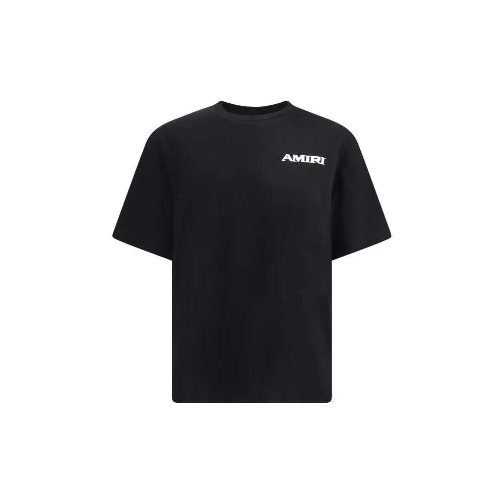 Amiri Black Cotton T-Shirt - Zeiniez