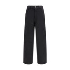 MM6 Black Cotton Athletic Pants - Zeiniez
