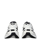 Valentino Garavani White Fabric Athletic Sneakers