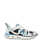 Valentino Garavani White Fabric Athletic Sneakers