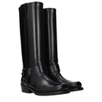 Valentino Garavani Black Leather Boots