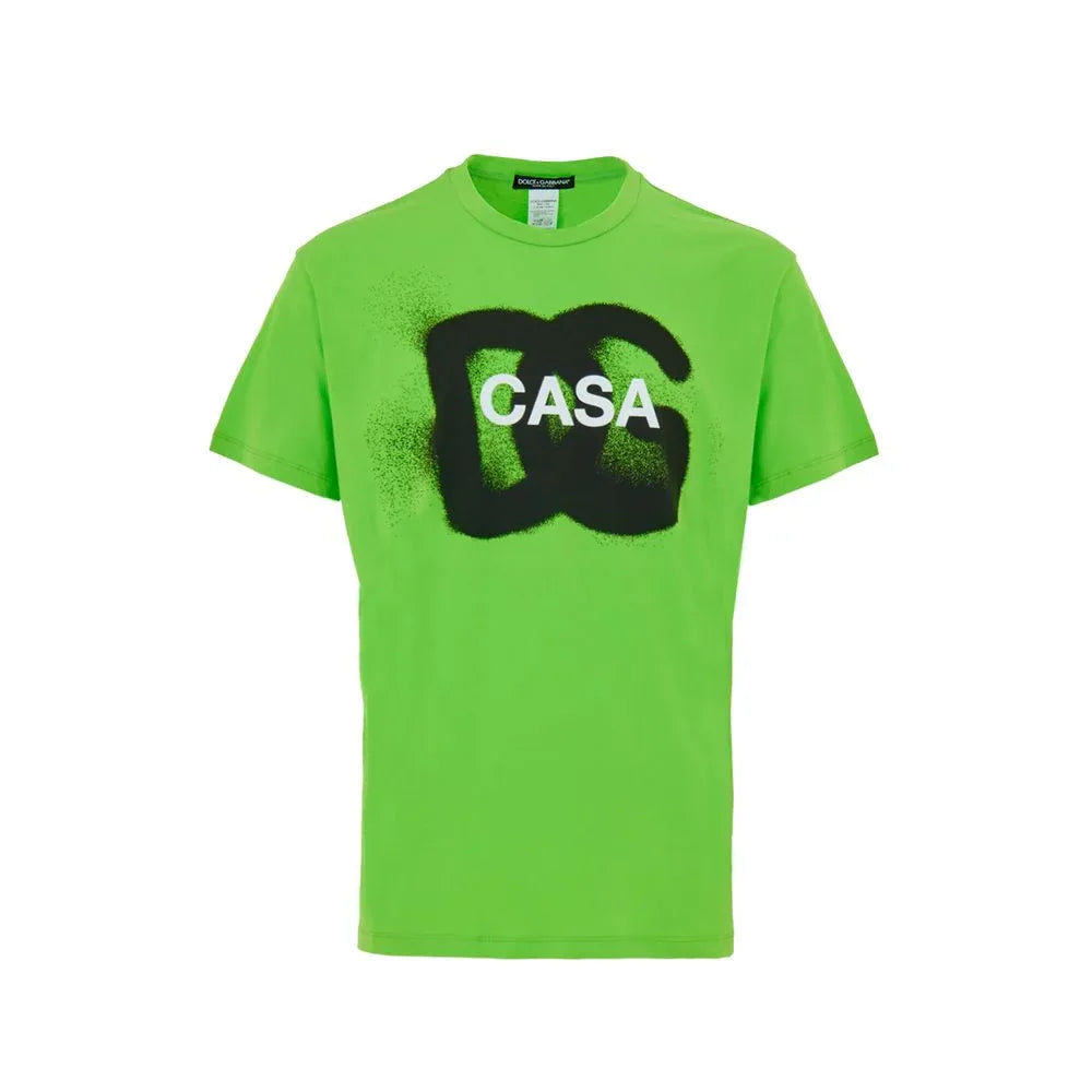 Dolce & Gabbana Green Cotton Sportswear - Zeiniez