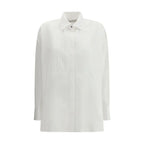 Golden Goose White Cotton Dress Shirt - Zeiniez