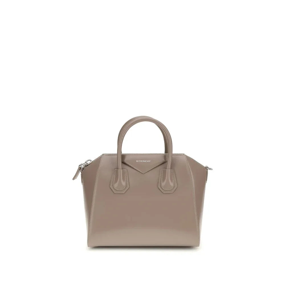 Givenchy Gray Calf Leather Bos Taurus Shoulder Bag - Zeiniez
