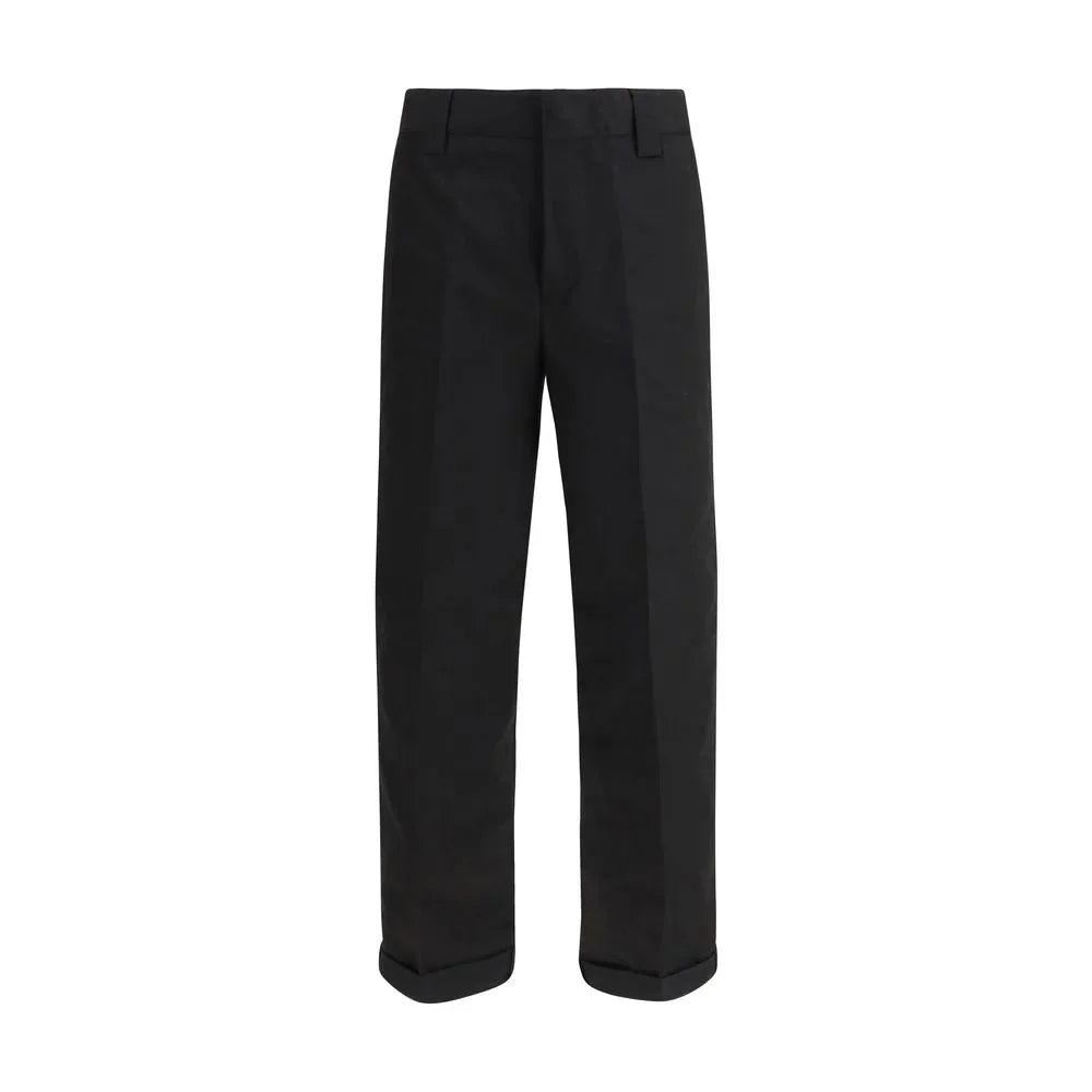 Golden Goose Black Cotton Chino Pants - Zeiniez