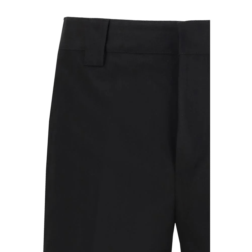 Golden Goose Black Cotton Chino Pants - Zeiniez