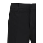 Golden Goose Black Cotton Chino Pants - Zeiniez