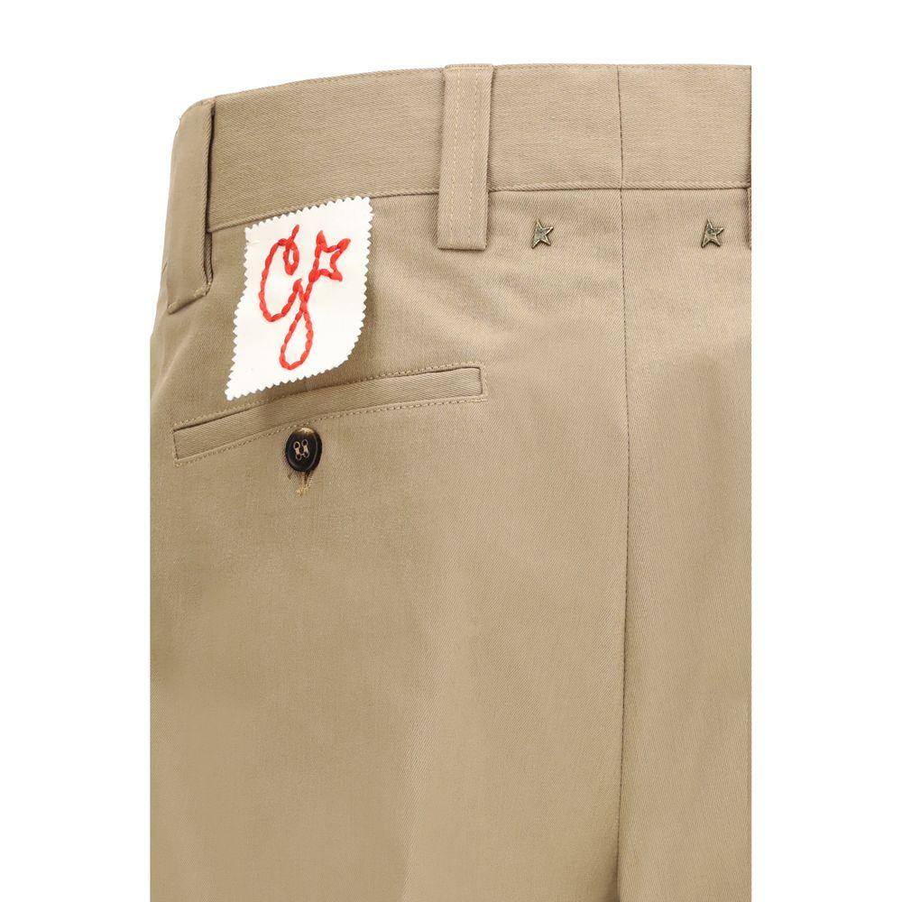 Golden Goose Bicolor Cotton Chino Pants - Zeiniez