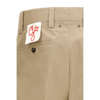 Golden Goose Bicolor Cotton Chino Pants - Zeiniez