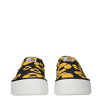 Marni Blue Fabric Slip-On Loafers