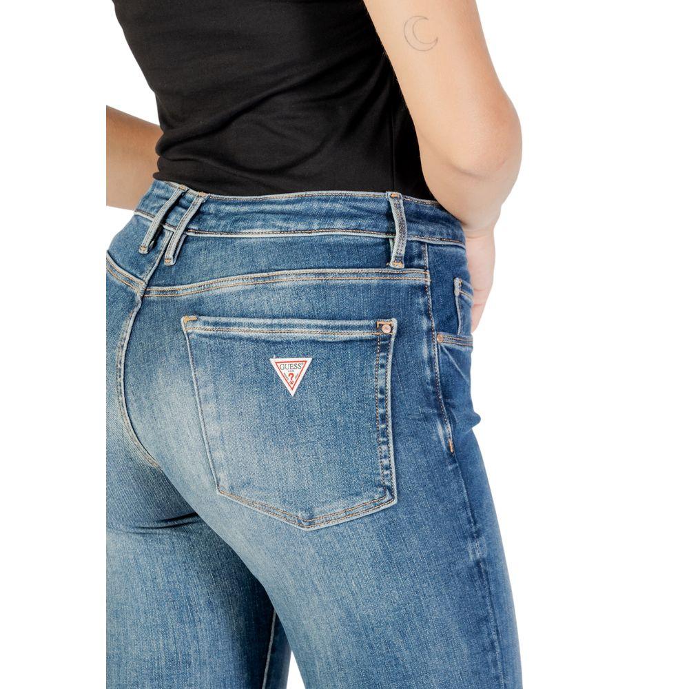 Guess Blue Cotton Skinny Jeans - Zeiniez