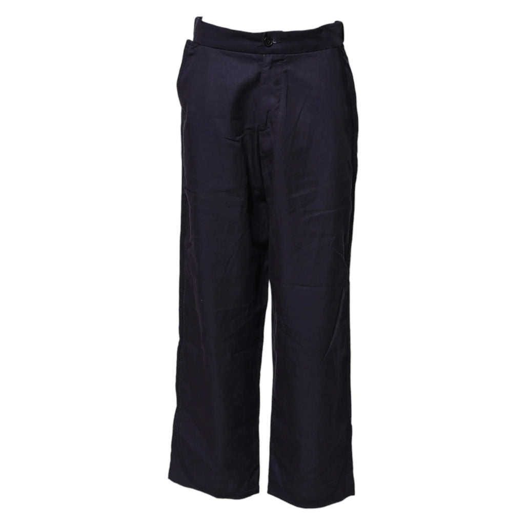 Levi's Navy Blue Straight High Waist Chino Casual Trouser Pants - Zeiniez