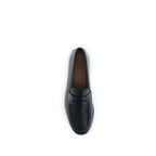 Church's Black Calf Leather Bos Taurus Slip-On Loafers - Zeiniez