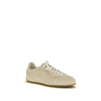Axel Arigato Beige Calf Leather Bos Taurus Low Top Sneakers - Zeiniez