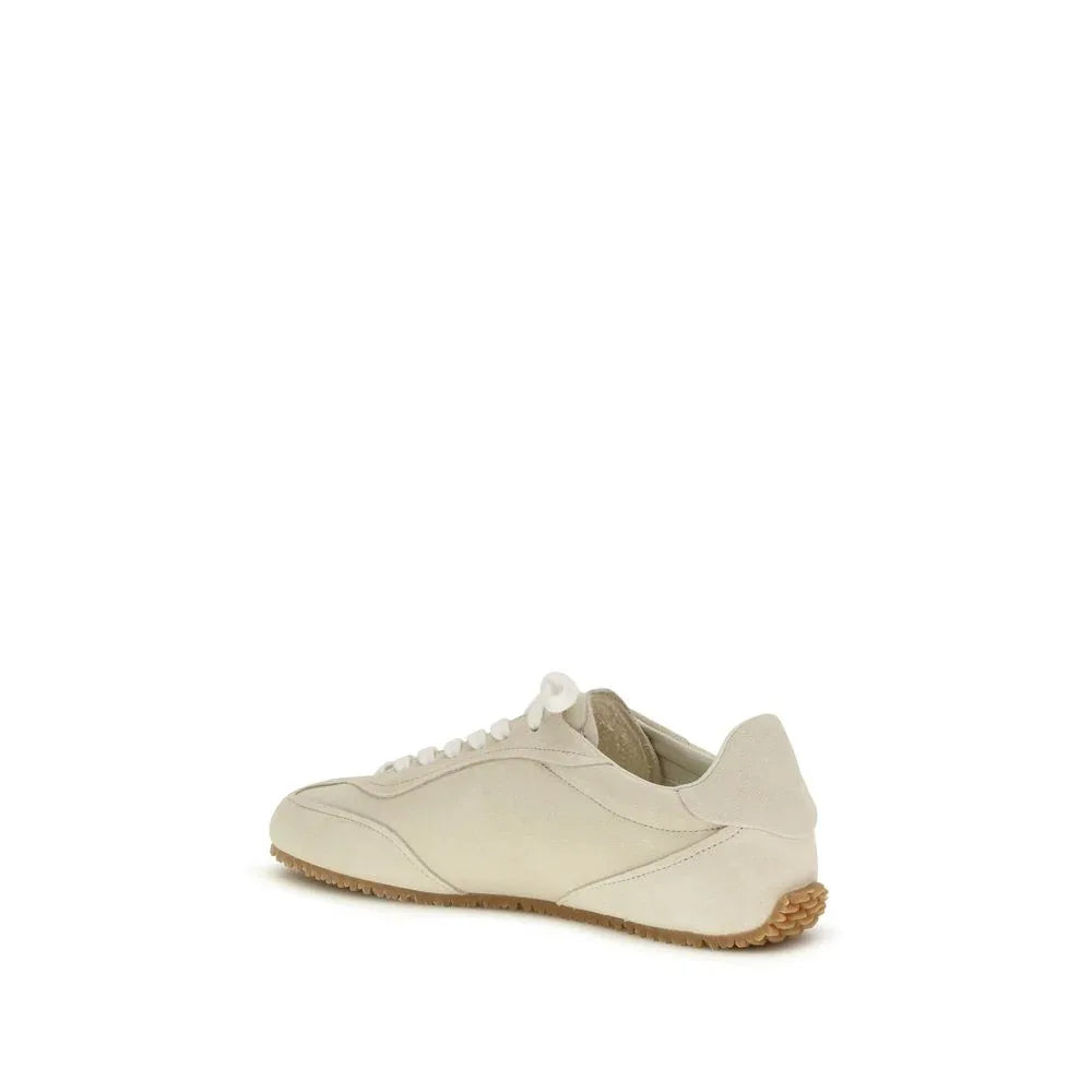Axel Arigato Beige Calf Leather Bos Taurus Low Top Sneakers - Zeiniez