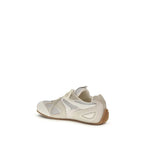 Axel Arigato Beige Calf Leather Bos Taurus Low Top Sneakers - Zeiniez