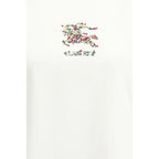 Burberry White Cotton T-Shirt - Zeiniez