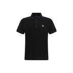 Fendi Black Cotton Polo Shirt - Zeiniez