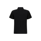 Fendi Black Cotton Polo Shirt - Zeiniez