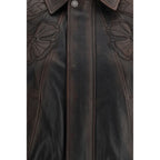 Golden Goose Brown Viscose Bomber